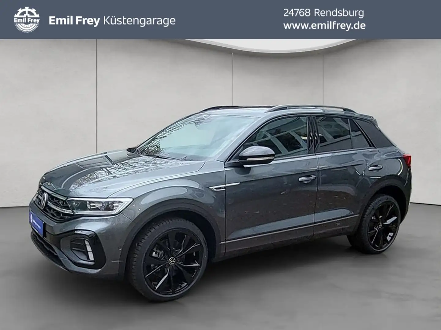 Volkswagen T-Roc R-Line Black Edition 7 Gang DSG Pano Easy Gris - 1
