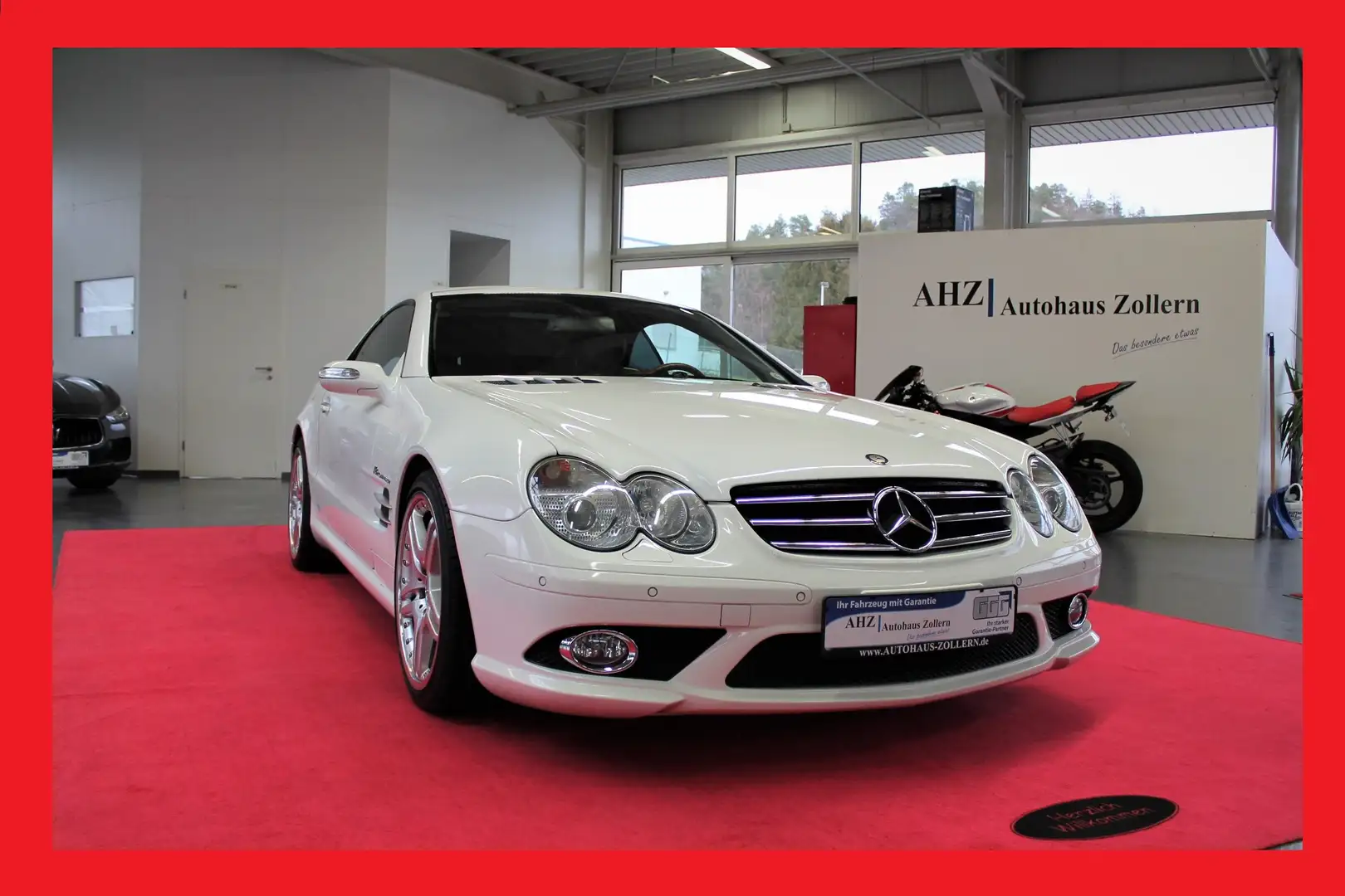 Mercedes-Benz SL 500 55 AMG Paket Weiß - 1