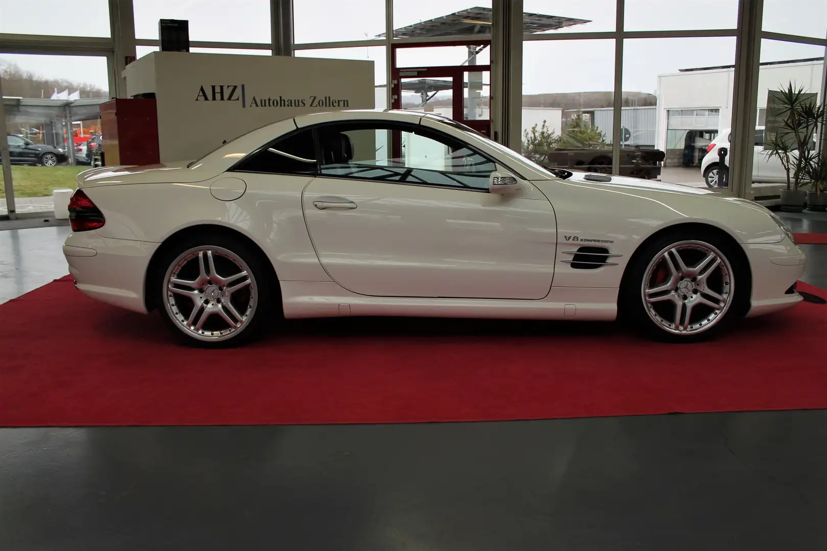 Mercedes-Benz SL 500 55 AMG Paket Weiß - 2