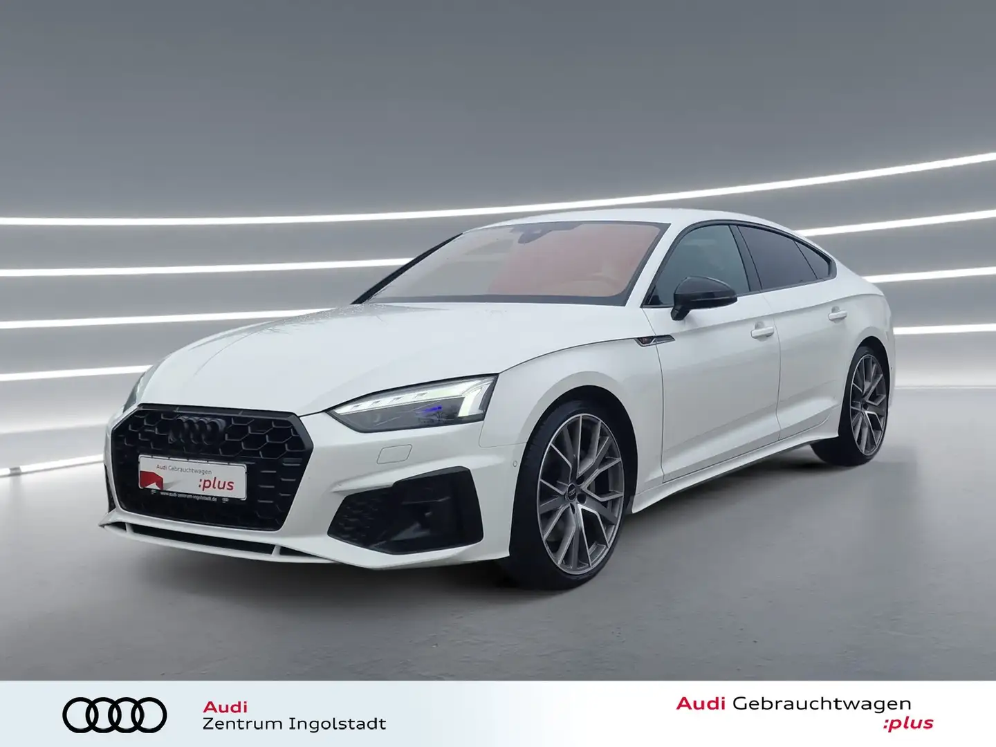 Audi A5 Sportback 50 TDI qu 2x S line LASER S-Sitze Weiß - 1
