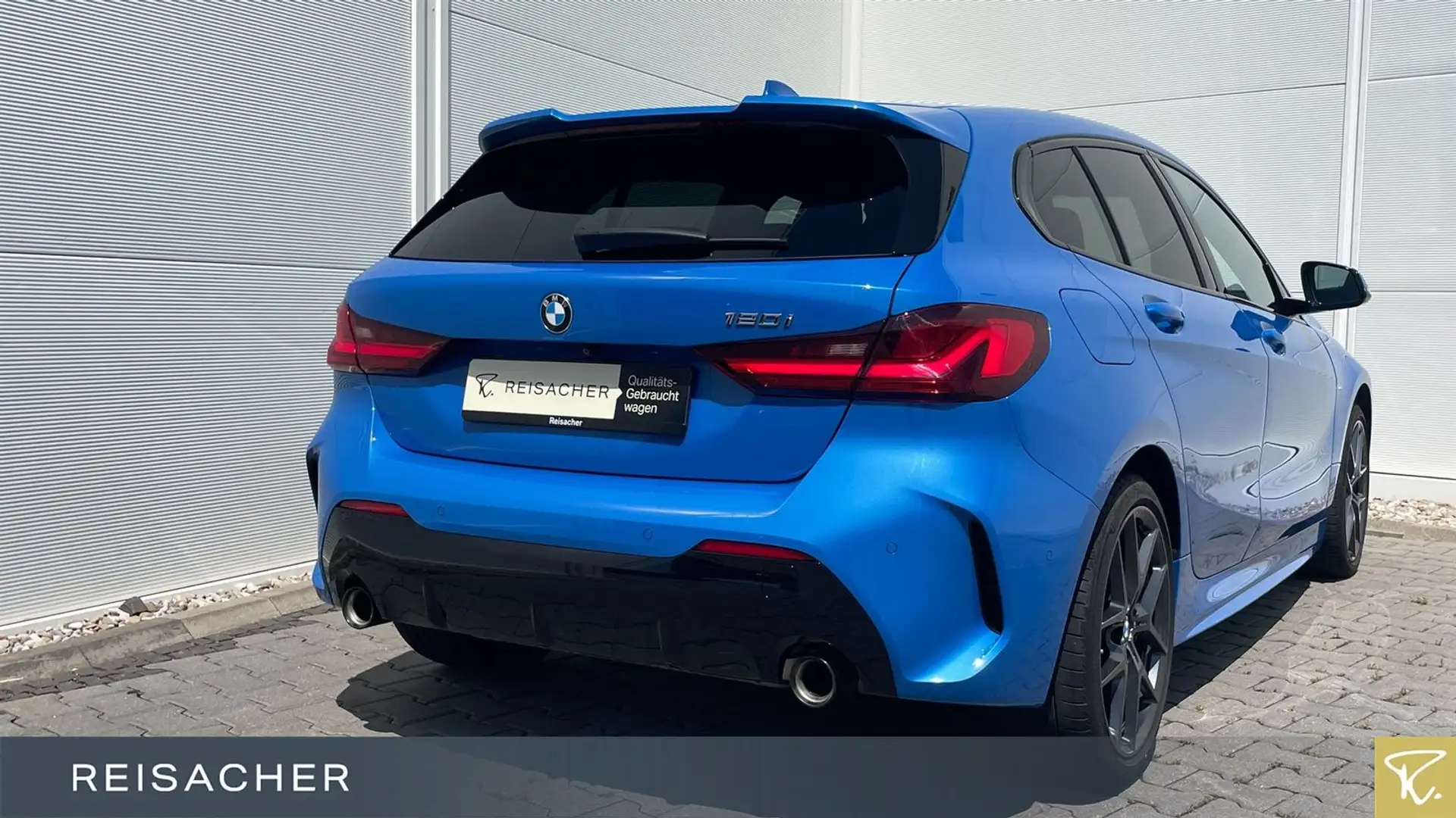 BMW 120 i Aut. M Sport,LCProf.adLED,RFK,Hecksp.HIFI Bleu - 2