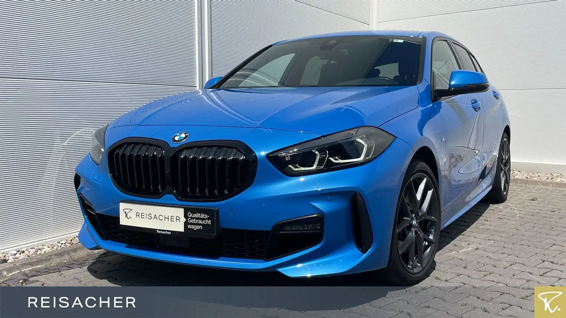 BMW 120 i Aut. M Sport,LCProf.adLED,RFK,Hecksp.HIFI Bleu - 1