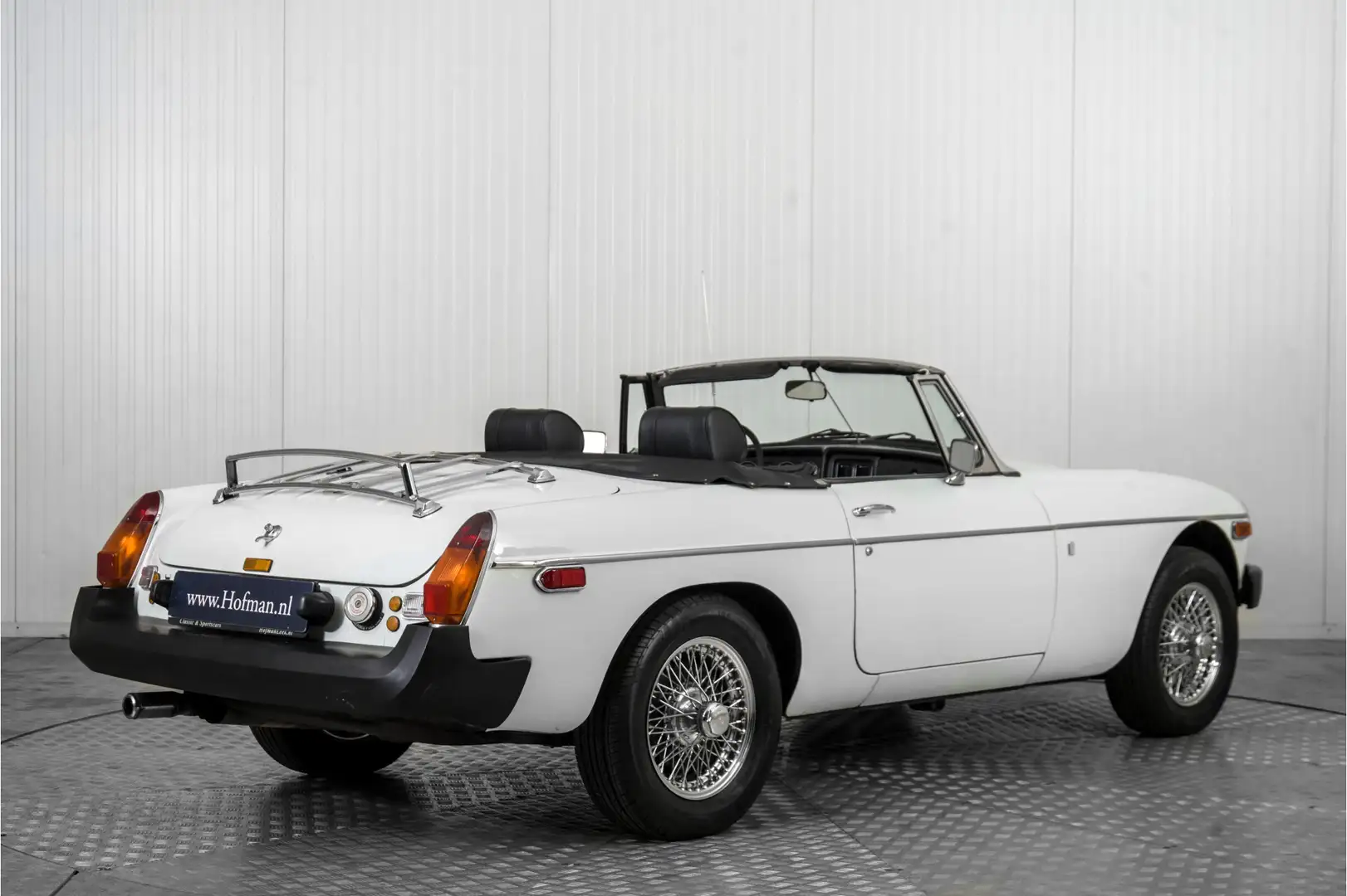 MG B type 1.8 Roadster Overdrive Blanc - 2