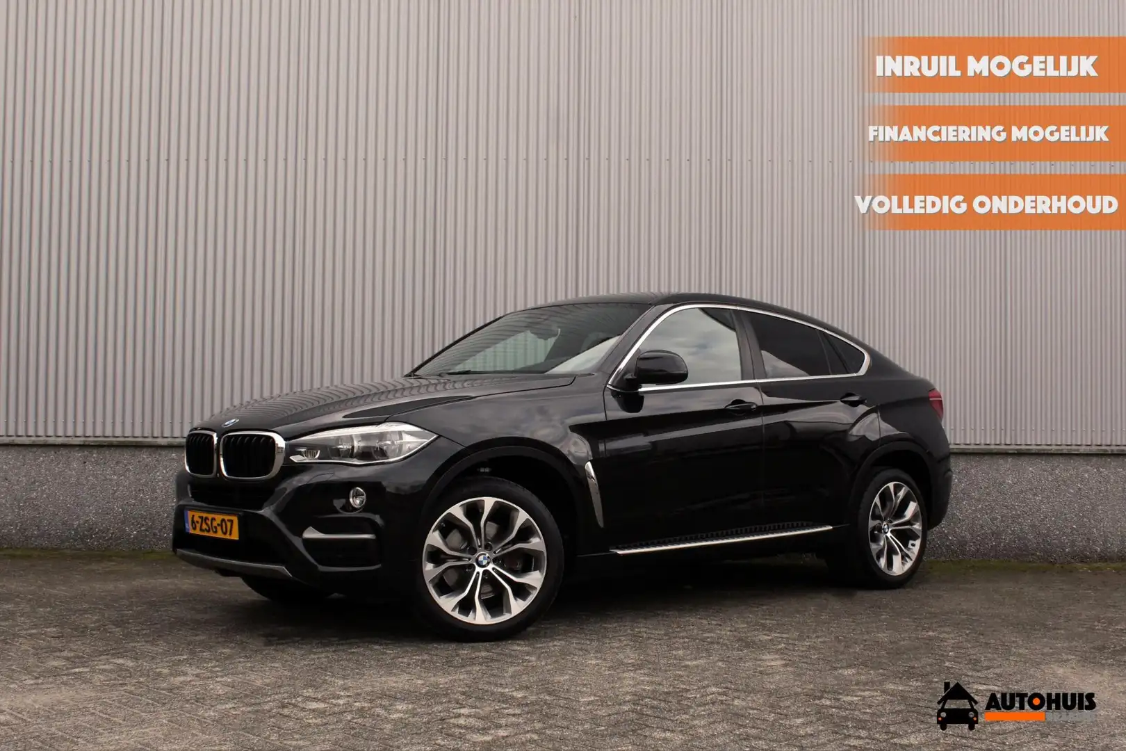 BMW X6 XDrive35i Aut. High Executive Head-up, Soft-Close, Schwarz - 1