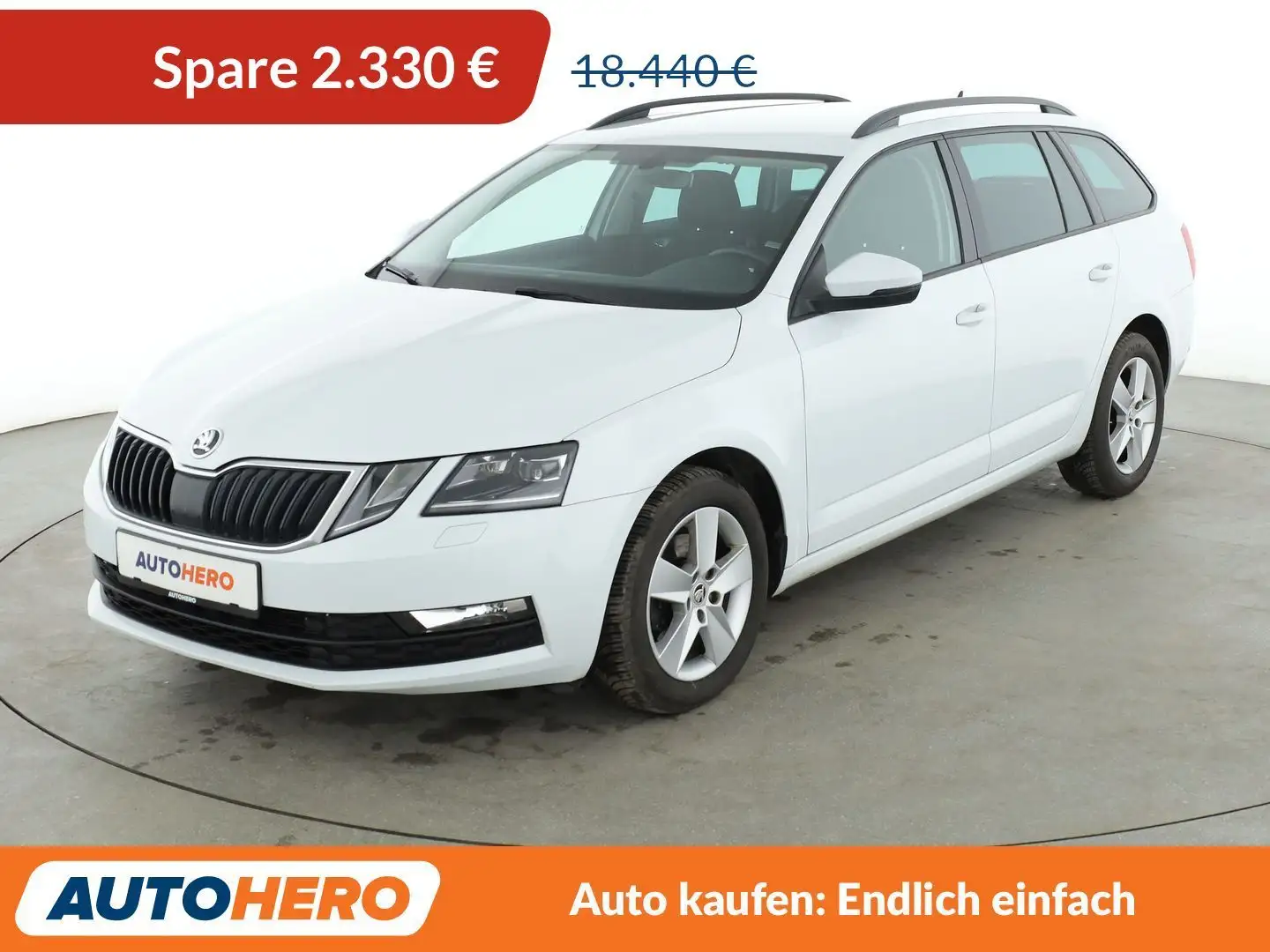 Skoda Octavia 1.5 TSI ACT Ambition Aut.*NAVI*LED*TEMPO* Blanc - 1