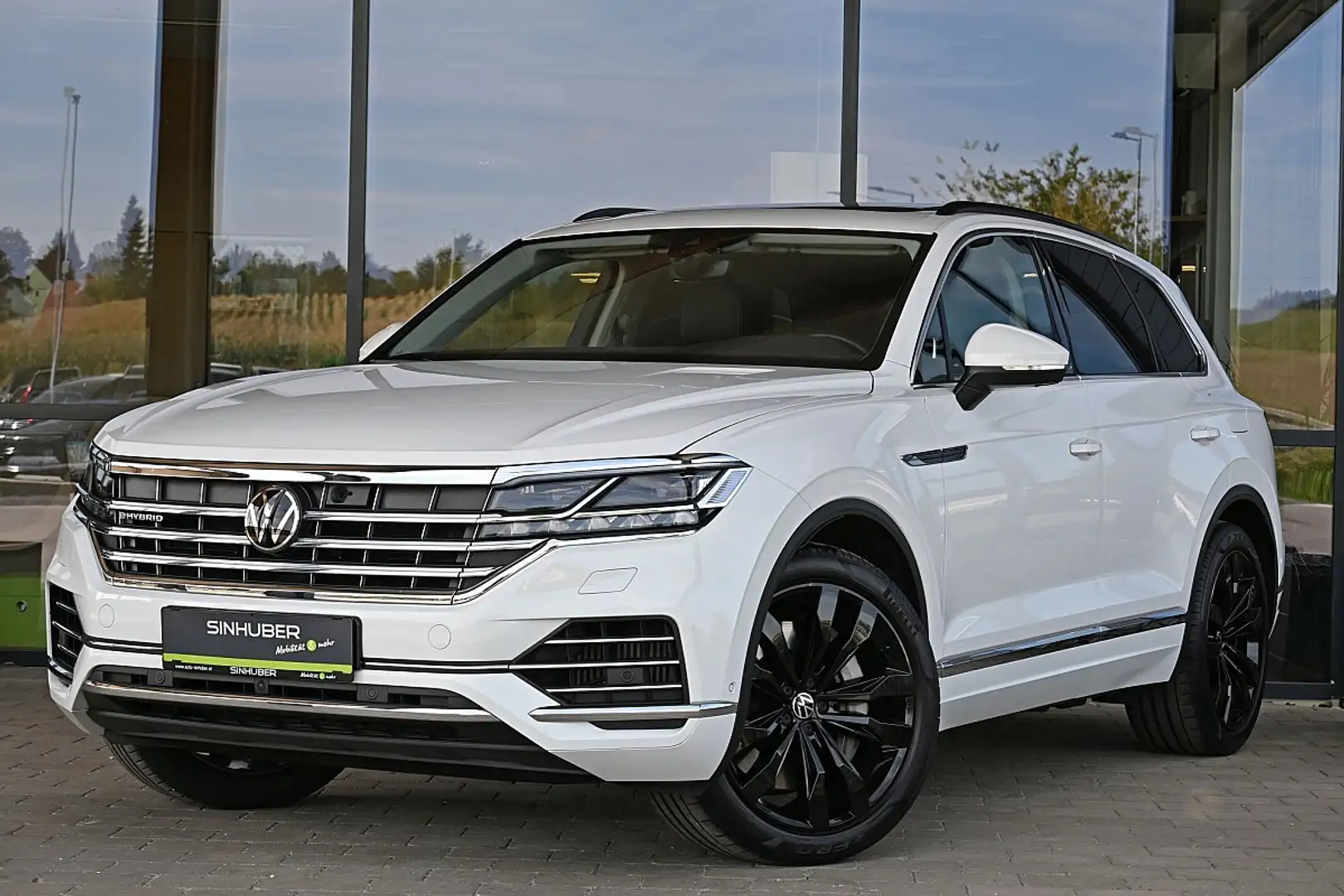 Volkswagen Touareg 4Motion V6 TSI eHybrid PHEV Elegance Aut. ACC, ... Blanc - 1