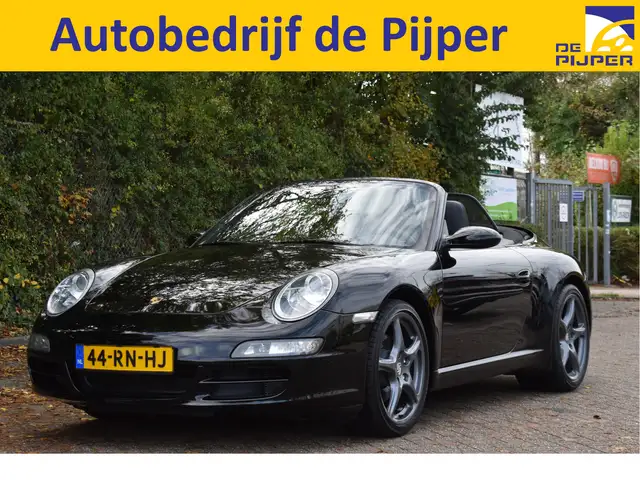 Porsche 997 Cabrio 997 3.6 Carrera 325 pk | Historie aanwezig
