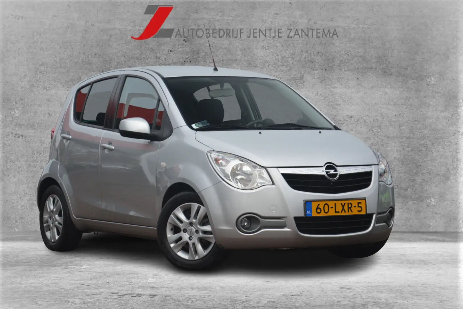 Opel Agila 1.2 Edition 1e eigenaar dealeronderhouden laatse b Grijs - 1