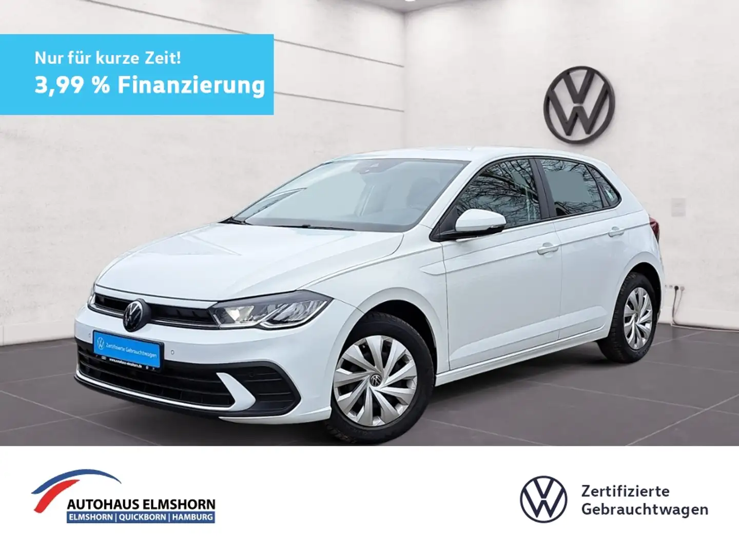 Volkswagen Polo 1.0 APP PDC LED 3,99% GJ-REIF SHZ Weiß - 1