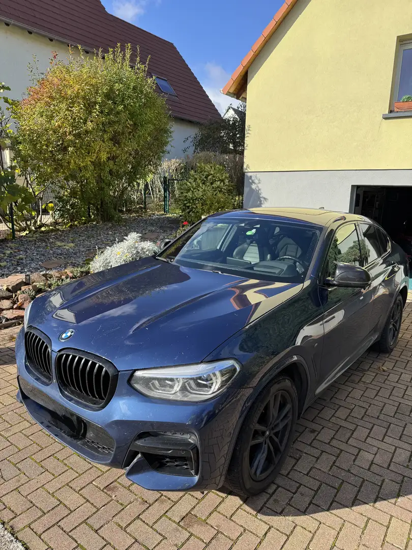 BMW X4 M Bleu - 1