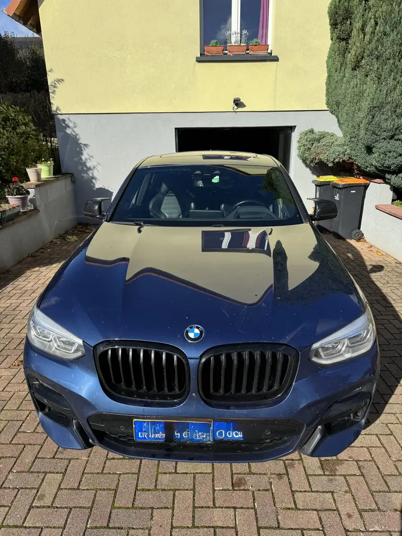 BMW X4 M Bleu - 2