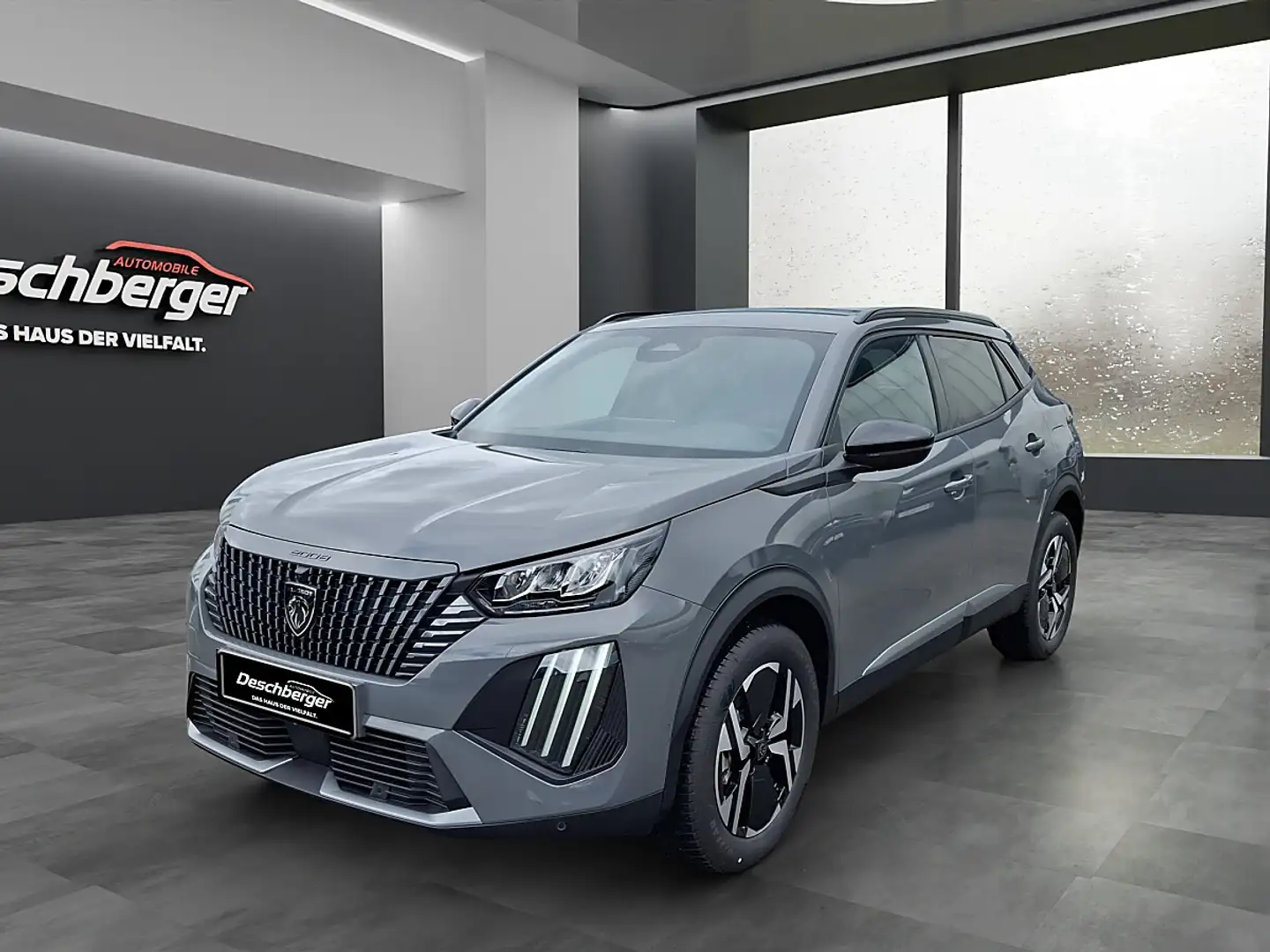 Peugeot 2008 Hybrid 145 e-DCS6 Allure Grau - 1
