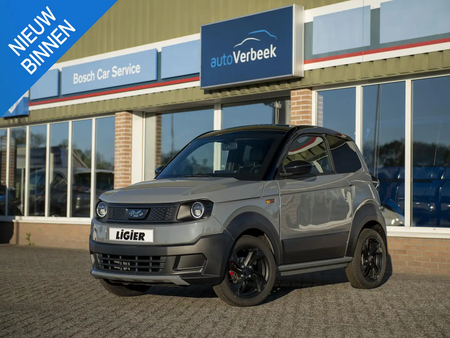 Ligier Myli R.EBEL 12 kWh Myli R.EBEL Edition 12 kWh !!NIEUW!! Grijs - 1