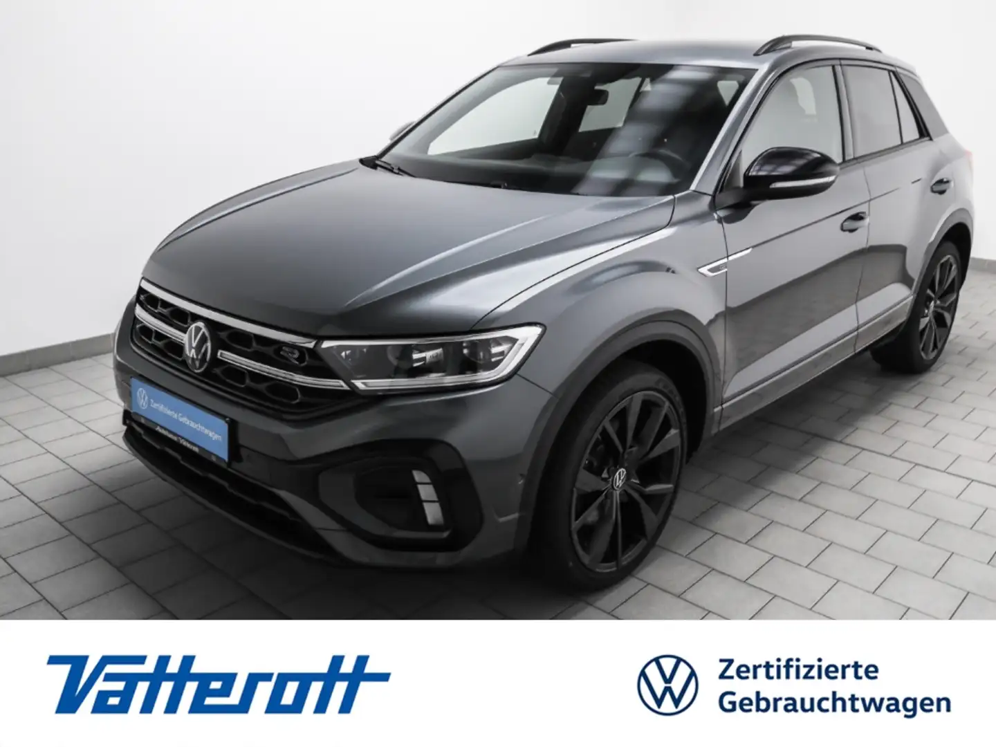Volkswagen T-Roc 1.5 TSI R Line Black Style AHK Navi Grau - 1