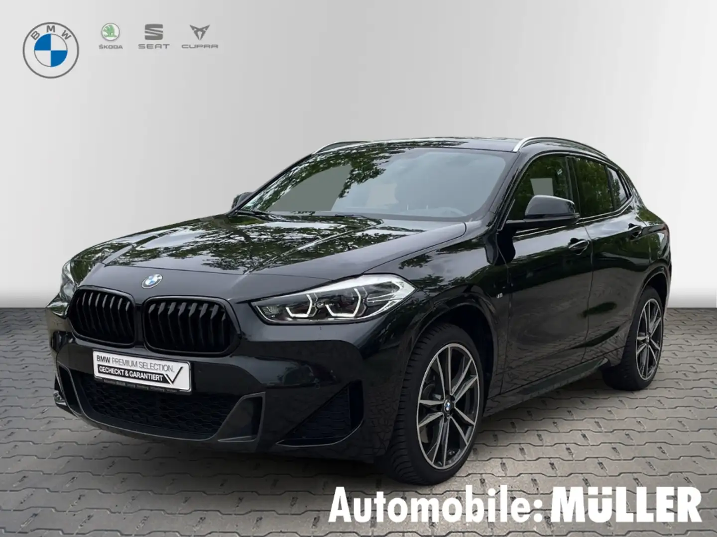 BMW X2 sDrive20i M-Sport*RFK*Panoramadach*HeadUpDisplay* Nero - 1