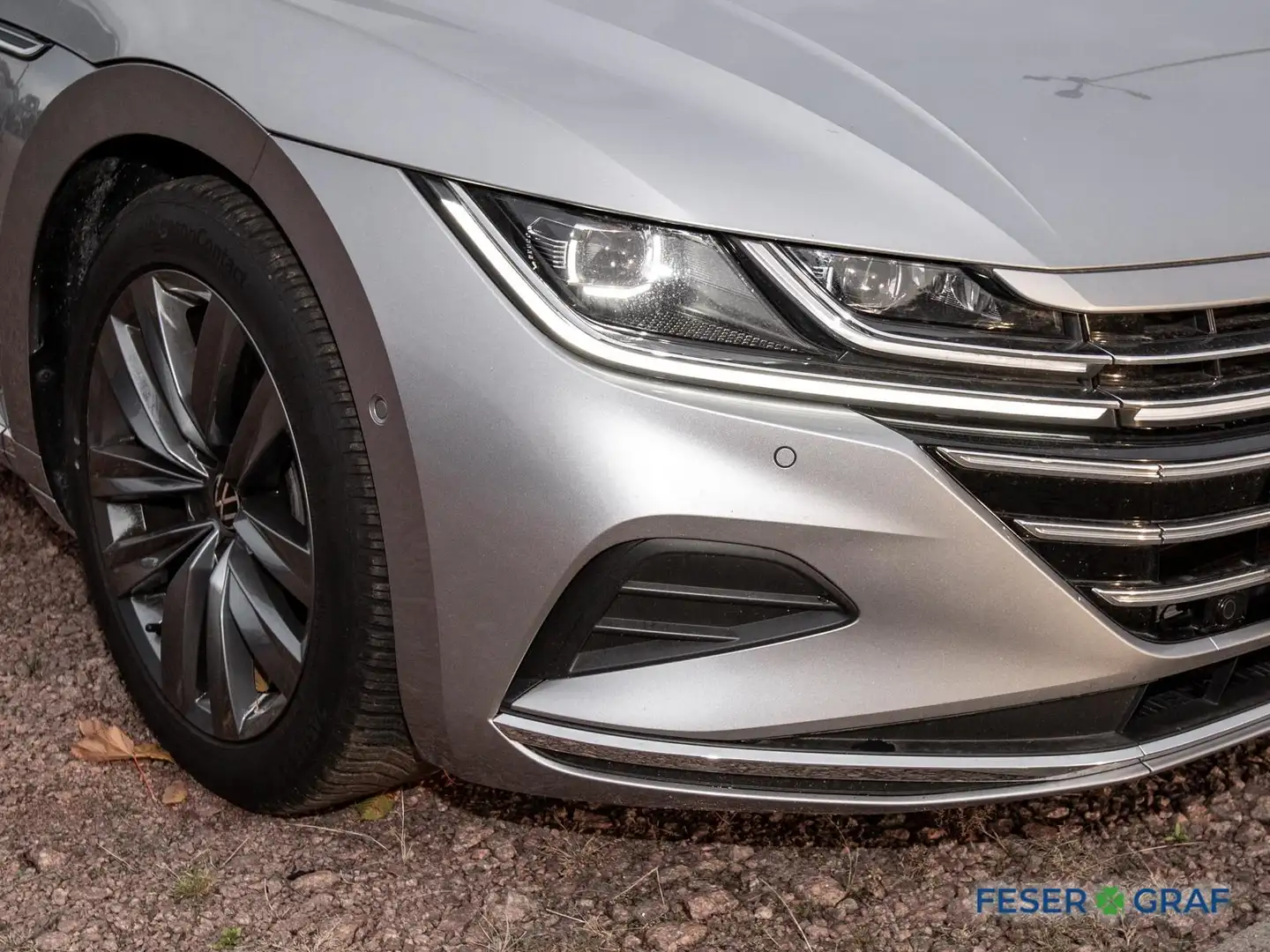 Volkswagen Arteon Shootingbrake 2.0 TSI Elegance DSG ACC/LED/AHK/Nav Silber - 2