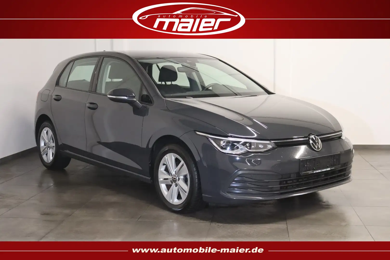 Volkswagen Golf 2.0 TDI Life-Virtual-Navi-KAM-LED-SHZ-KESSY Szary - 1