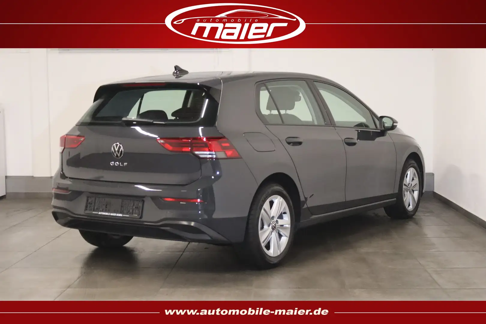Volkswagen Golf 2.0 TDI Life-Virtual-Navi-KAM-LED-SHZ-KESSY Szary - 2