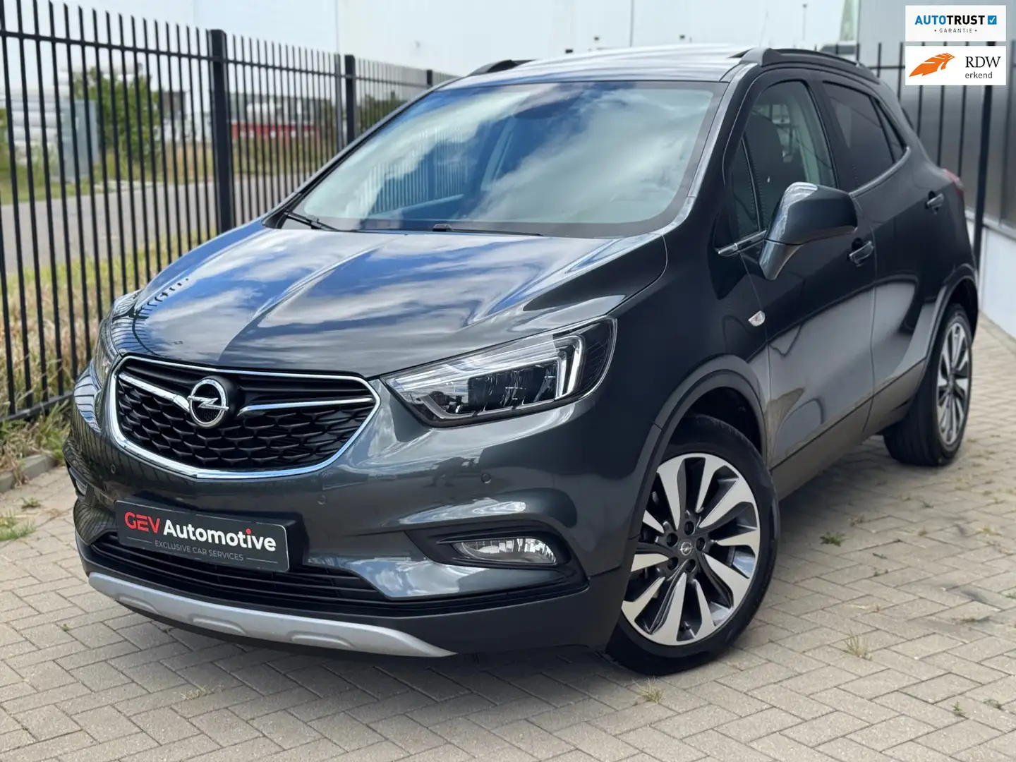 Opel Mokka X 1.4 Turbo Innovation Automaat LED Cruise Leder Ope Grijs - 1