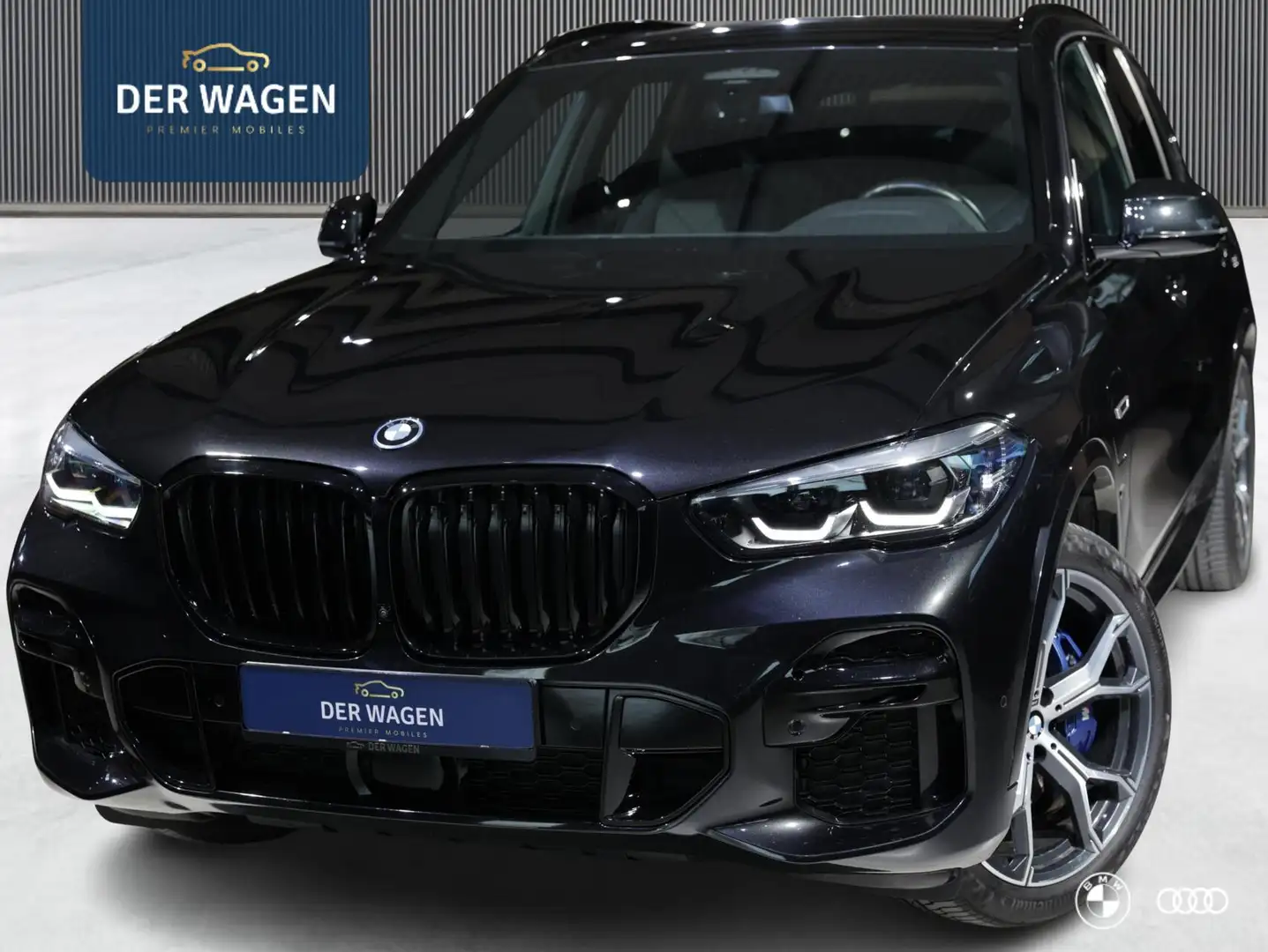 BMW X5 xDr45e M SPORT / ACC / HIFI / TREKHAAK / 21" Zwart - 1