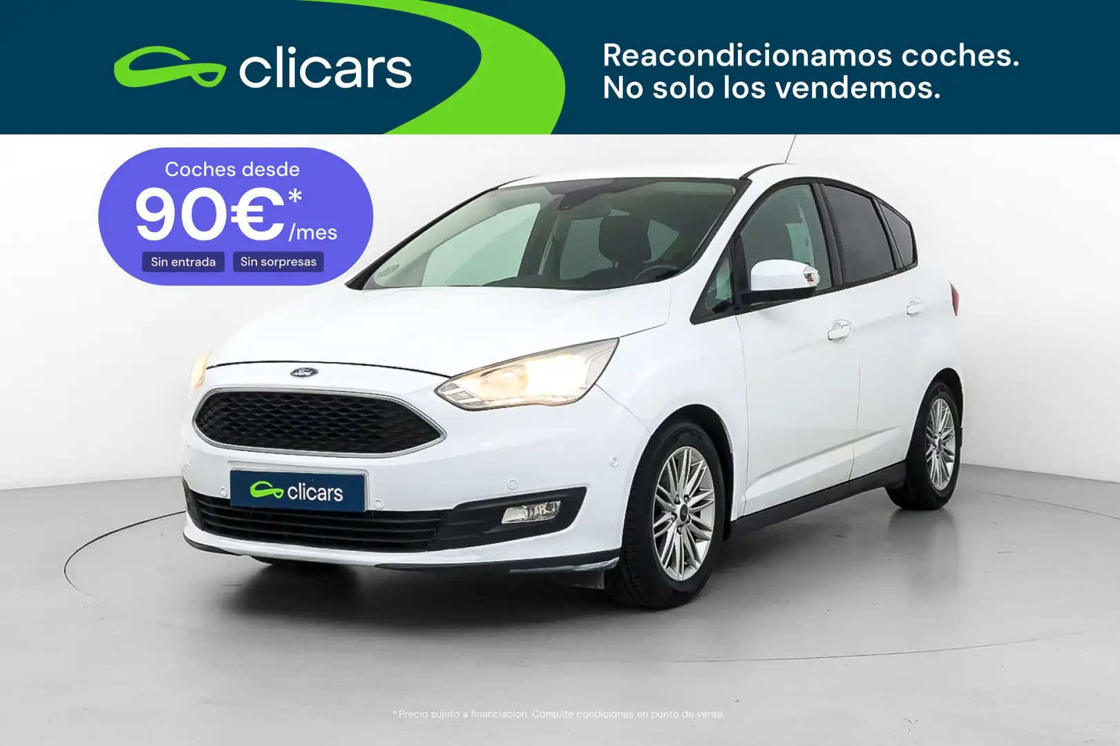 Ford C-Max 1.0 Ecoboost Auto-S&S Trend+ 125 Blanco - 1