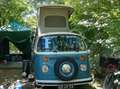 Volkswagen T2 Camper Bleu - thumbnail 4