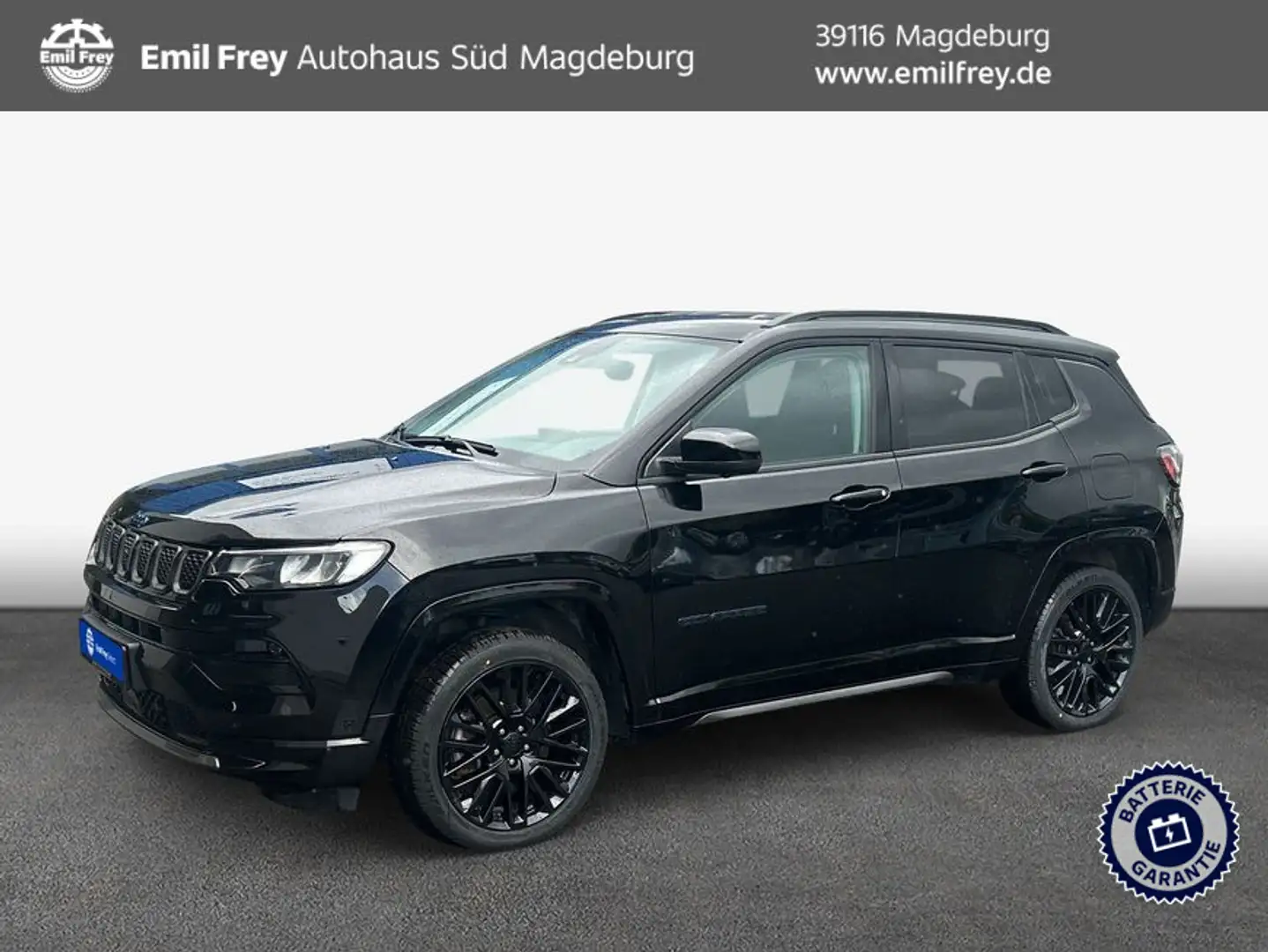 Jeep Compass 1.3 T4 4xe PLUG-IN HYBRID Automatik S Negro - 1