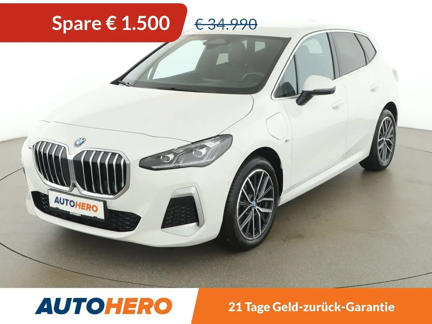 BMW 225 225e Active Tourer xDrive M Sport Weiß - 1