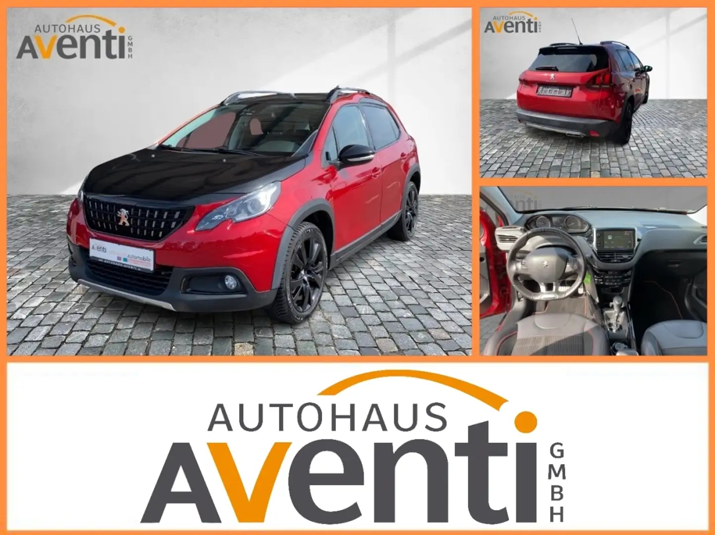 Peugeot 2008 Allure *PANO*Navi*PDC*Kamera*Bluetooth* Rot - 1