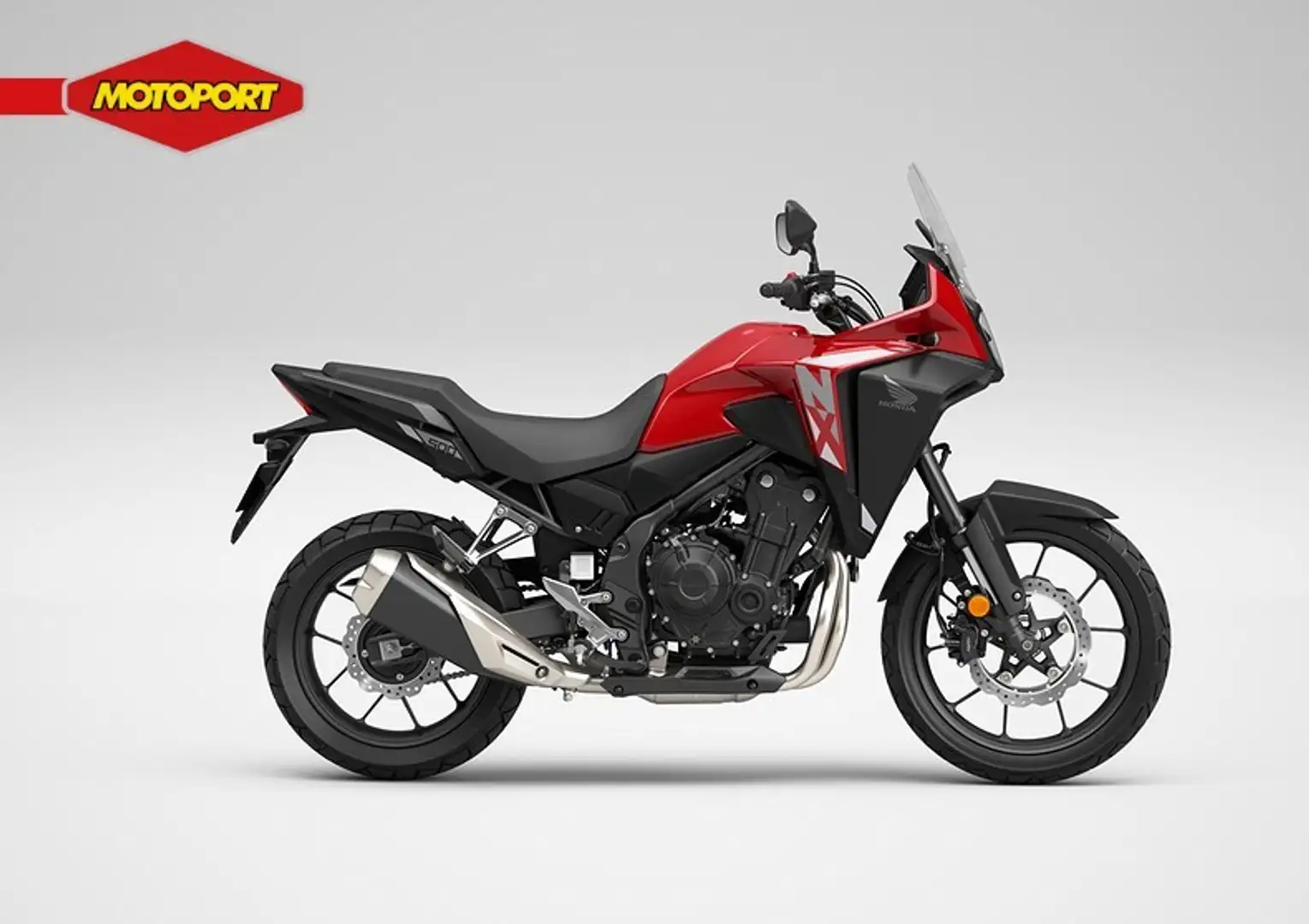 Honda NX 500 Rood - 1