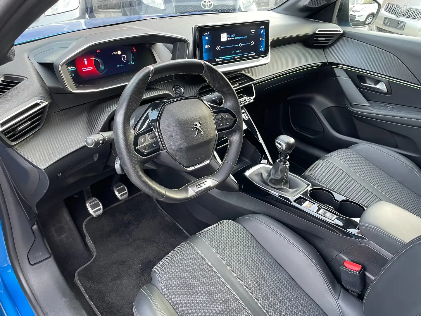 Peugeot 208 208 1.2 puretech GT Line CINGHIA NUOVA !!!!! Bleu - 2