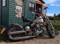 Harley-Davidson Super Glide Custom Big Twin FLH Argent - thumbnail 3