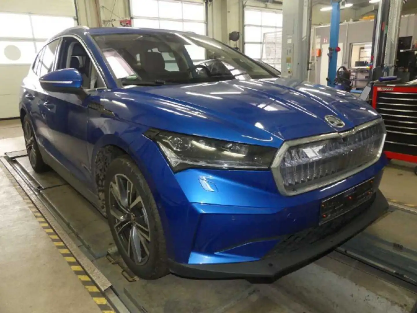 Skoda Enyaq 80X Loft 195 kW NAVI ACC MATRIX-LED Blau - 2