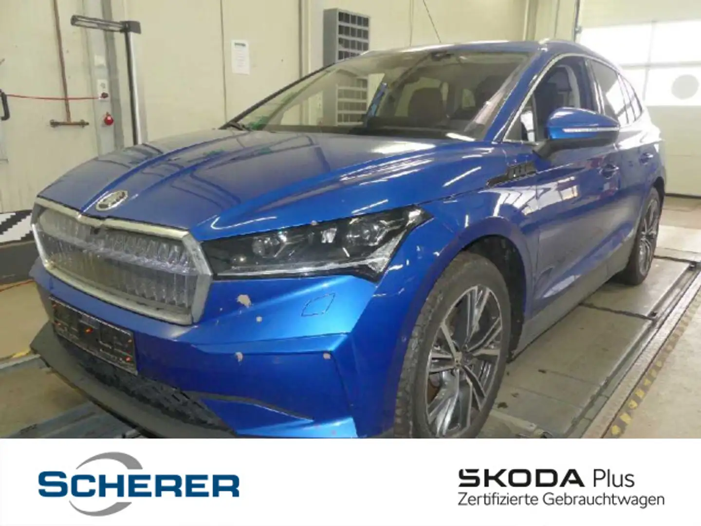 Skoda Enyaq 80X Loft 195 kW NAVI ACC MATRIX-LED Blau - 1