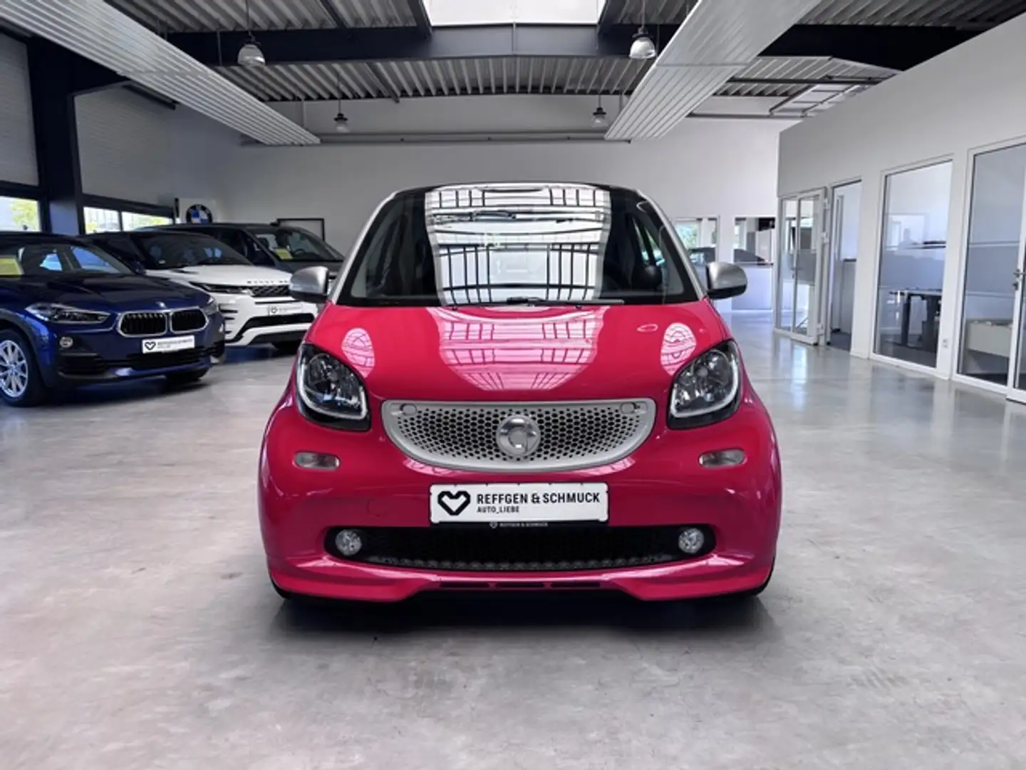 smart forTwo BRABUS +AUTOMAT+KLIMA+PANO+ALLWETTER+TÜV+ Rot - 2