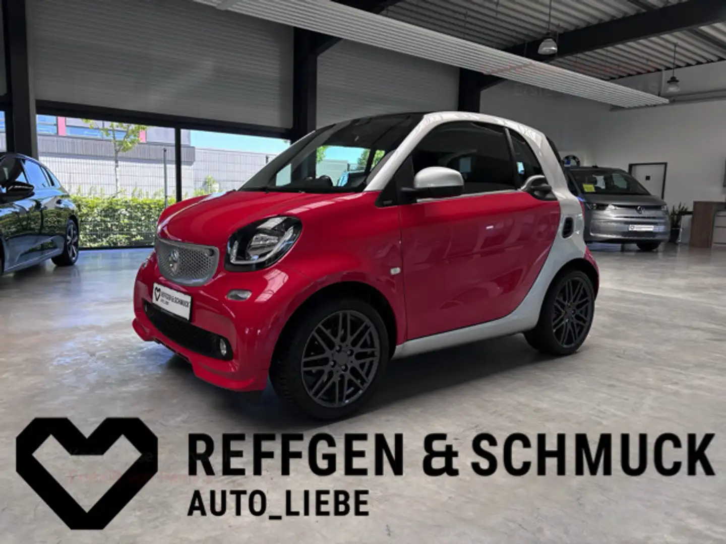 smart forTwo BRABUS +AUTOMAT+KLIMA+PANO+ALLWETTER+TÜV+ Rot - 1