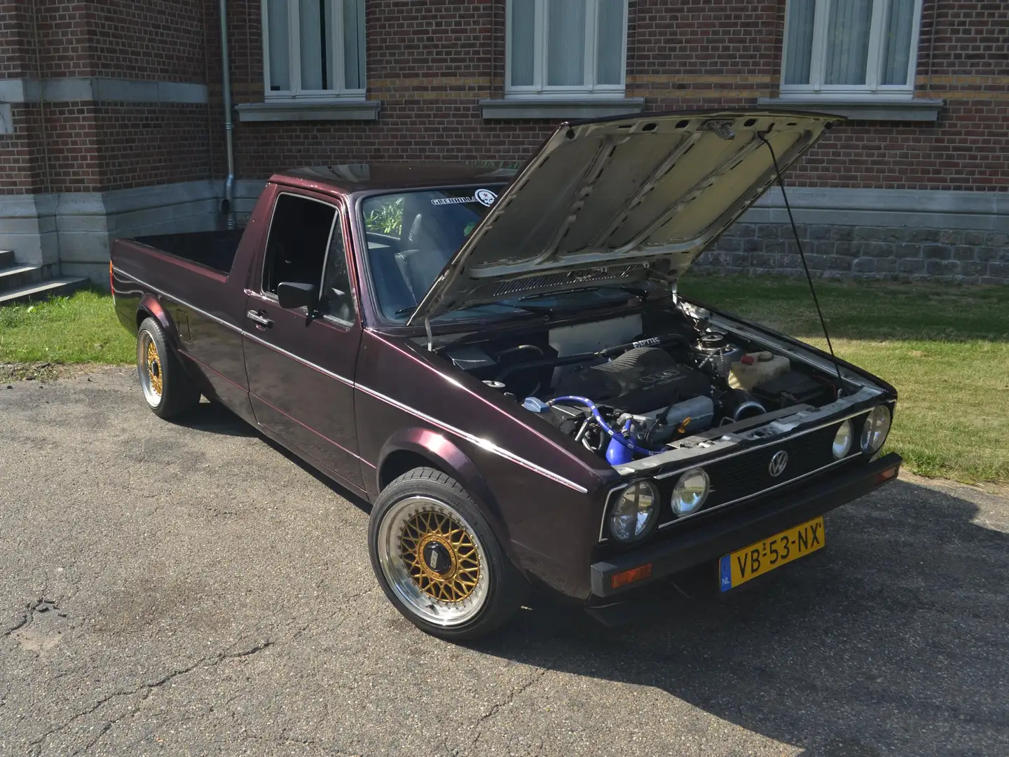 Volkswagen Caddy 20vt swap (op kenteken!) Burdeos - 1