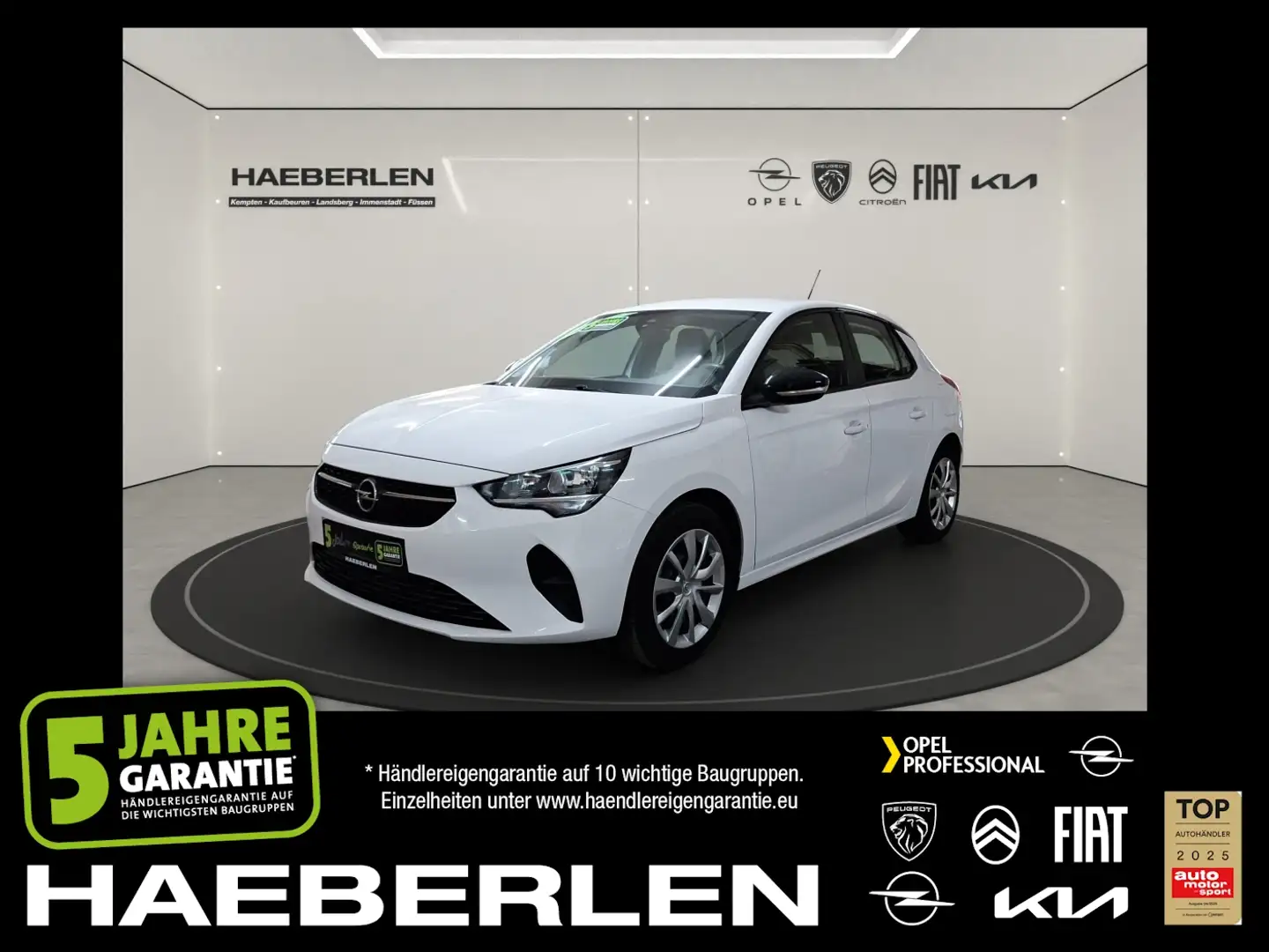 Opel Corsa 1.2 Edition 5''Touchscreen*Klima*Tempomat* Blanco - 1