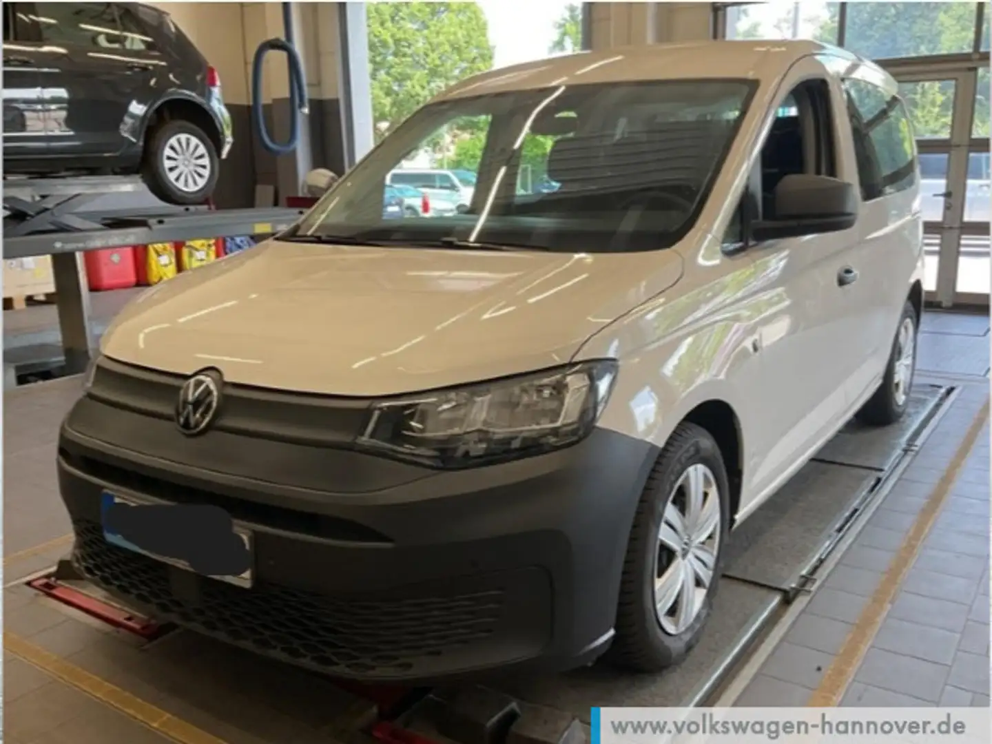 Volkswagen Caddy 2.0 TDI KR EcoProfi AHK PDC Klima Weiß - 1