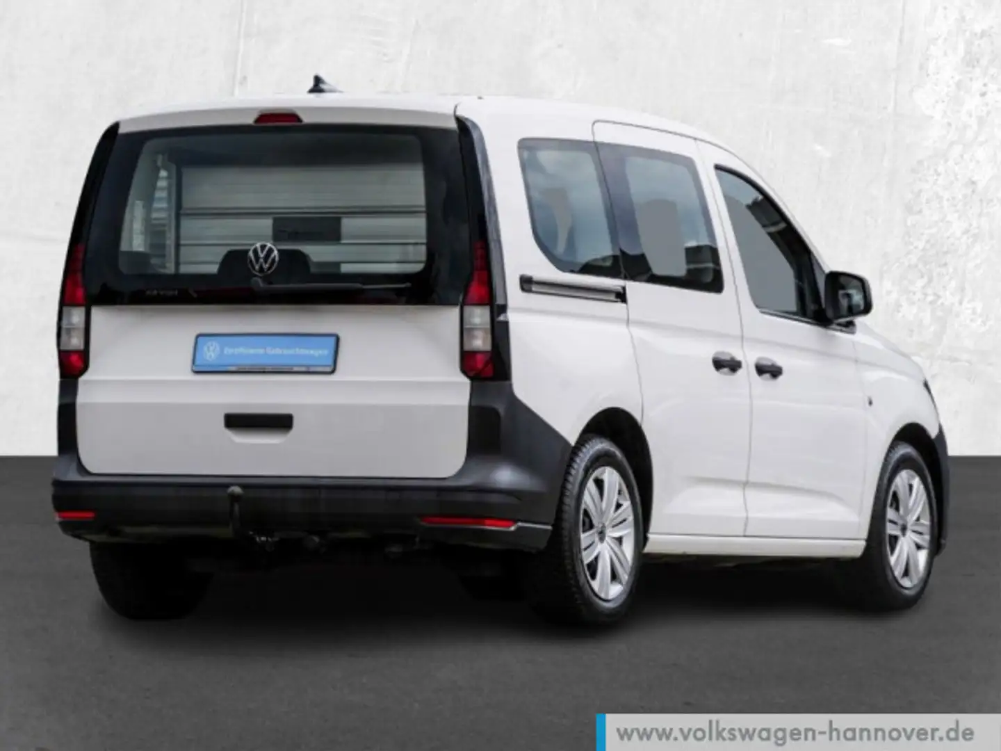 Volkswagen Caddy 2.0 TDI KR EcoProfi AHK PDC Klima Weiß - 2