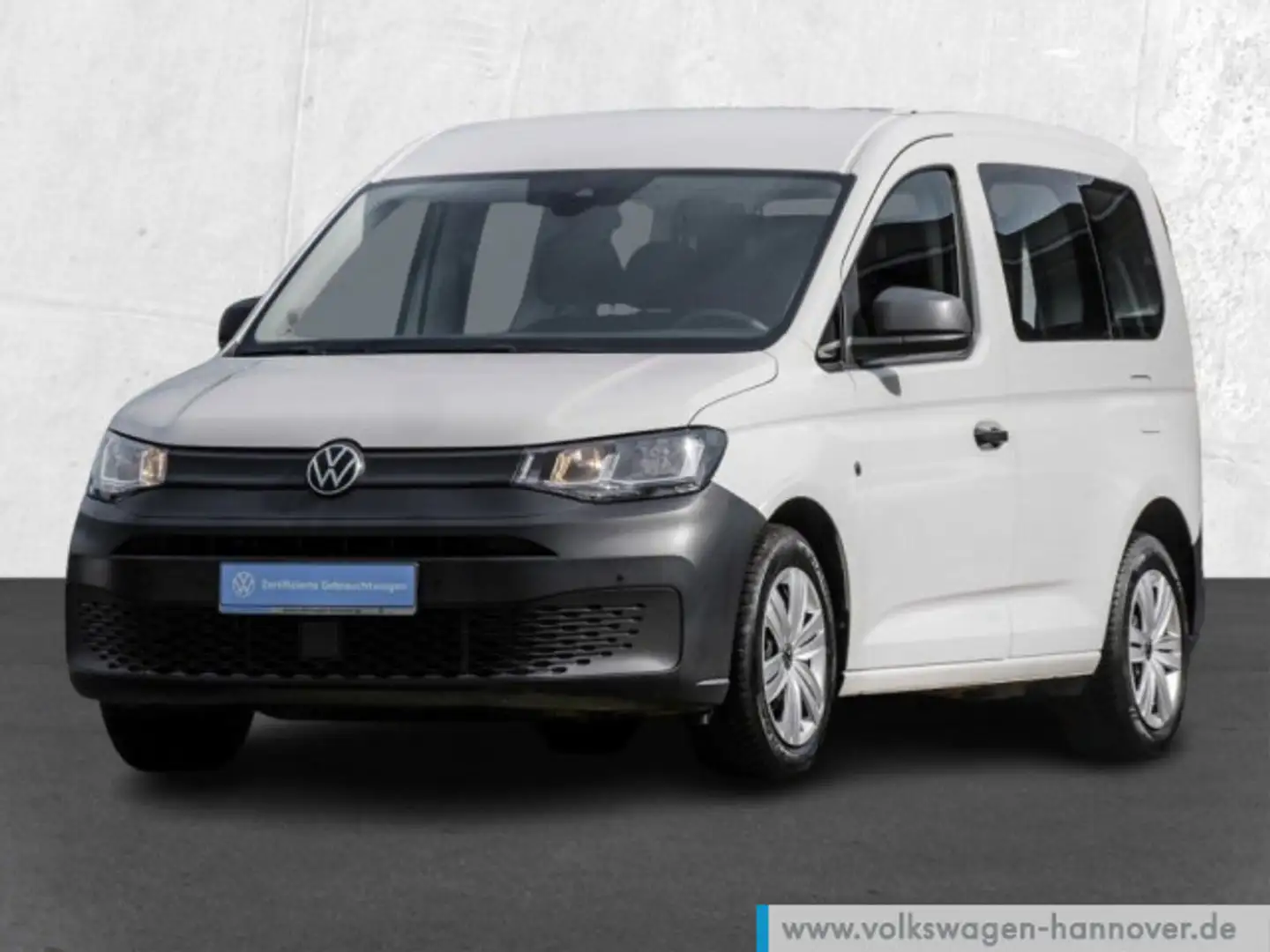 Volkswagen Caddy 2.0 TDI KR EcoProfi AHK PDC Klima Weiß - 1
