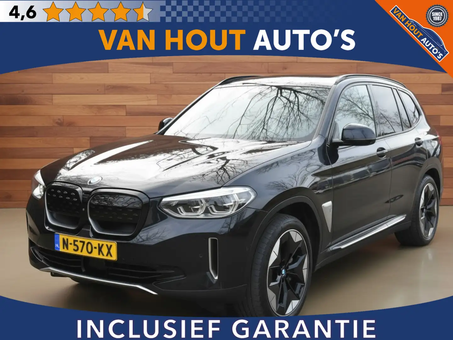 BMW iX3 High Executive 80 kWh | SOH 97,98 % | SHADOW LINE Noir - 1