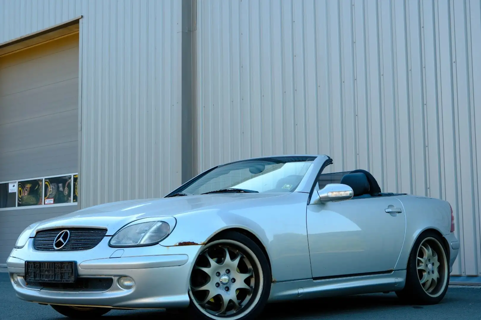 Mercedes-Benz SLK 230 KOMPRESSOR/technisch Top/ wenig Rost Silber - 1