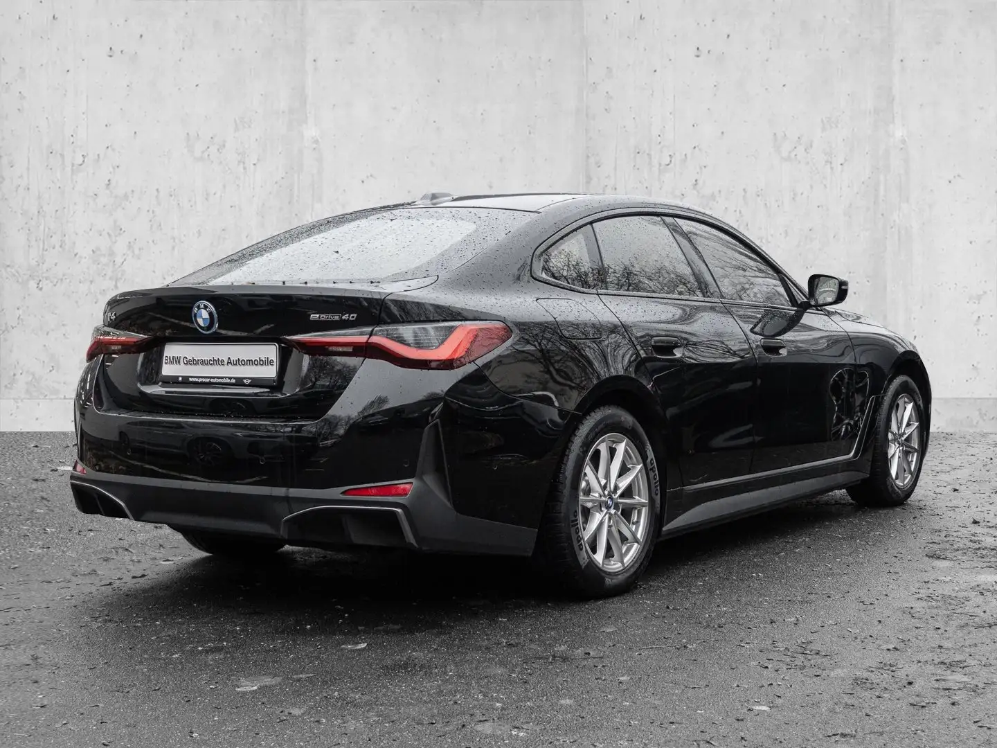 BMW i4 eDrive40 Gran Coupé RFK NAVI, SHZ,DA,DAB+, Shadow, Schwarz - 2
