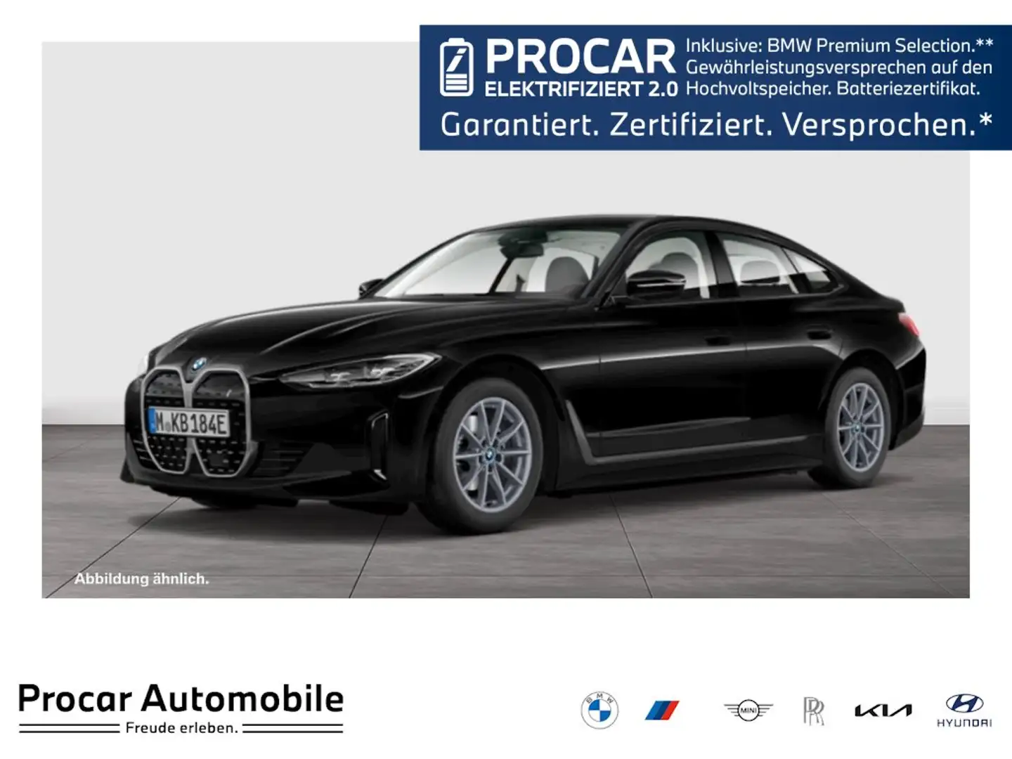 BMW i4 eDrive40 Gran Coupé RFK NAVI LED DAB Schwarz - 1