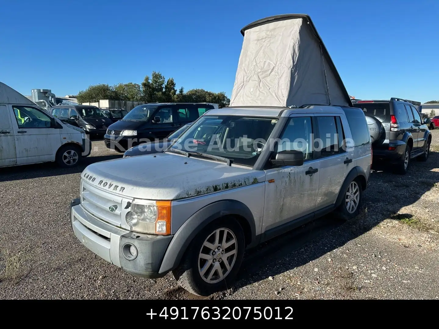 Land Rover Discovery V6 TD Aut. Camper Aufstelldach 7Sitze Silber - 1