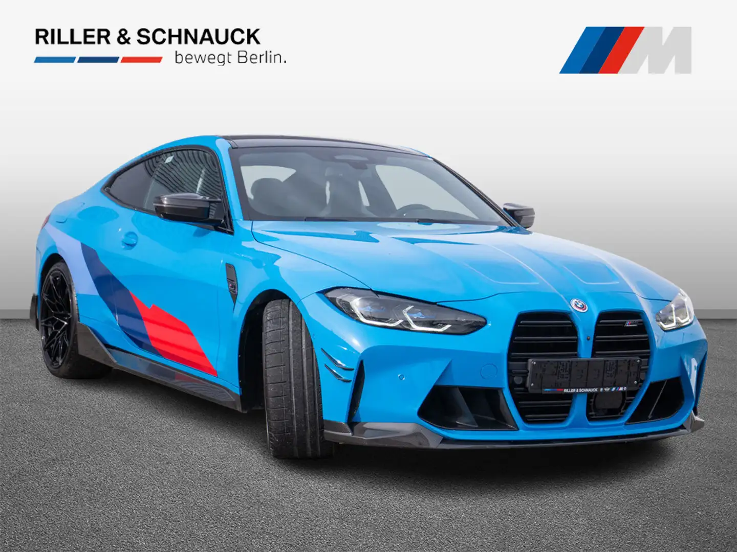 BMW M4 Coupe xDrive Competition CARBON+RACE+DRIVE Azul - 2