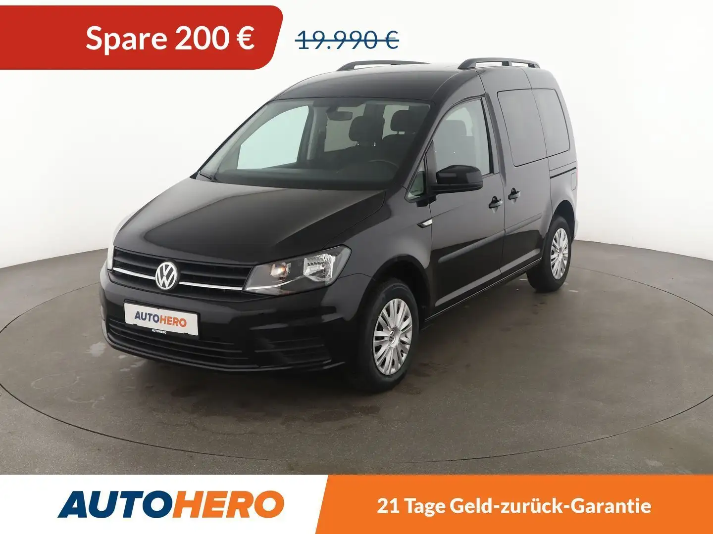 Volkswagen Caddy 2.0 TDI Trendline BM*PDC*SHZ*AHK*KLIMA*TEMPO* Noir - 1