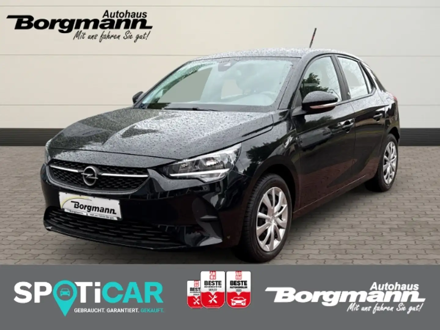 Opel Corsa-e LED Apple CarPlay Android Auto Klimaautom Musikstr Noir - 1