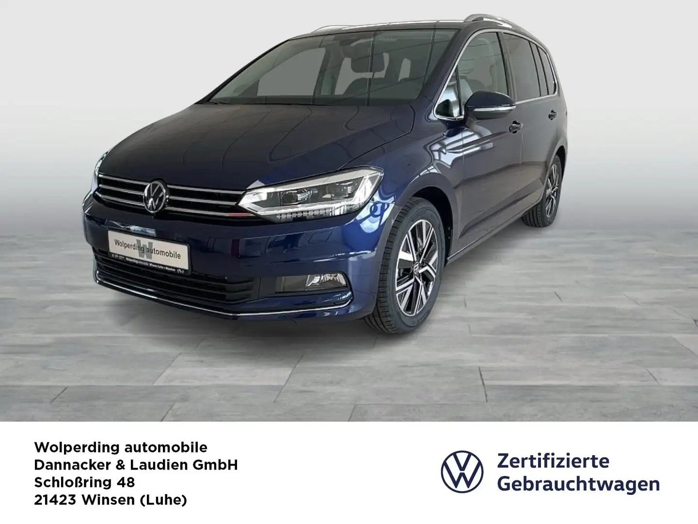 Volkswagen Touran Highline 1.5 TSI DSG Kamera LED Bluetooth Blau - 1